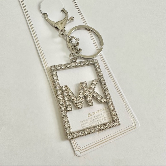 Inspired MK Rectangle Bag Charms Keychains - Picture 2 of 4